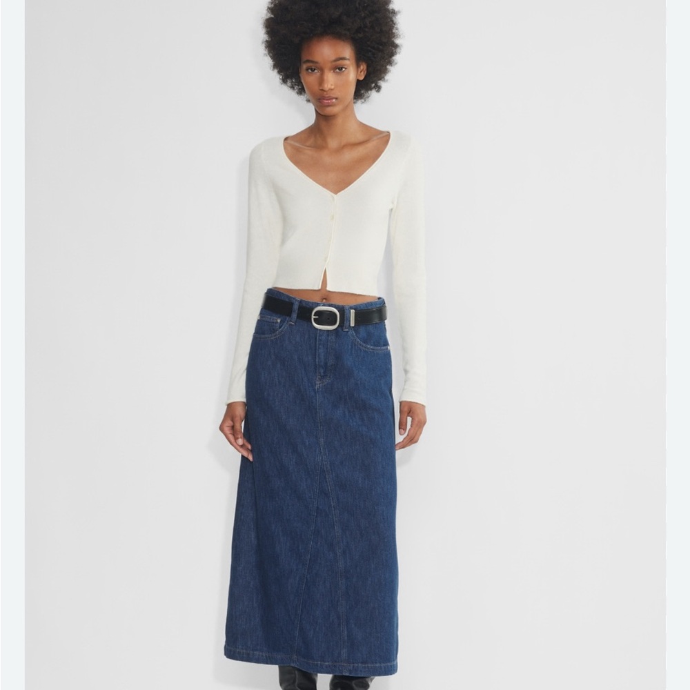 Aritzia Cream Cardigan Sweater